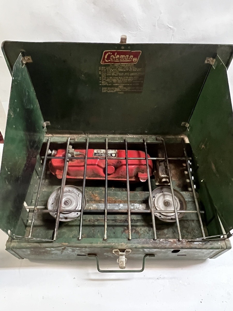 Vintage Coleman 425e Camping Stove 2 burner | eBay