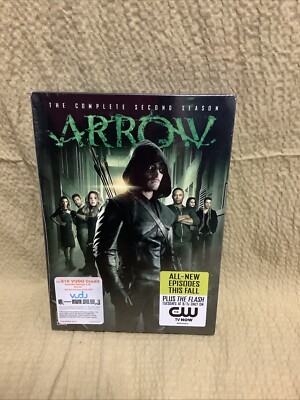 Arrow: The Complete Second Season (DC) (DVD, 2013) New Sealed