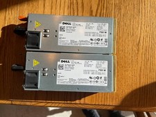 Lot of 2 Used Dell PowerEdge 750W PS Z750P-00 7001531-j000 Tested full function