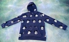 Vintage Disney Mickey Mouse Pull Over Hoodie Size Youth M.