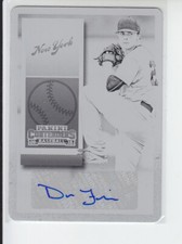 2015 Panini Contenders Drew Finley 1/1 Black Printing Plate Auto 