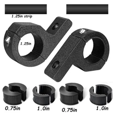 2X 1.25" Mounting Brackets Clamps Cage 19-32MM Roll Mounts LED Light Bar ATV UTV