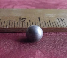 Antique nickel lamp/chandelier ball cap/finial 8-32 thread