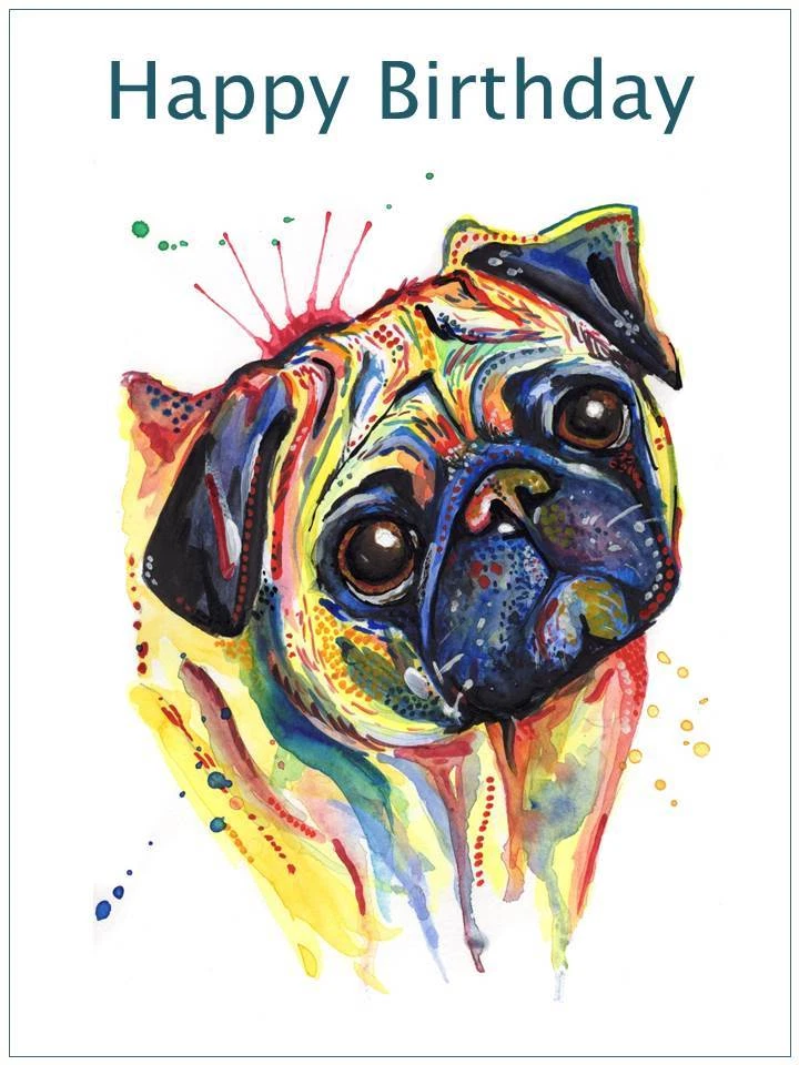 Pug birthday sale presents