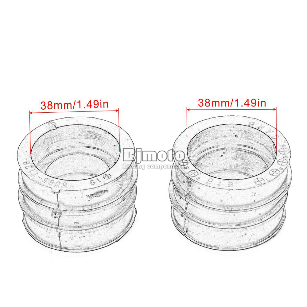 Carb Holder Intake Manifold Boots For Kawasaki 16065-1129