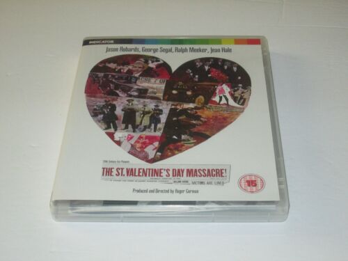 The St. Valentine's Day Massacre Blu-ray Limited Edition w/ Booklet REGION B OOP - Picture 1 of 3