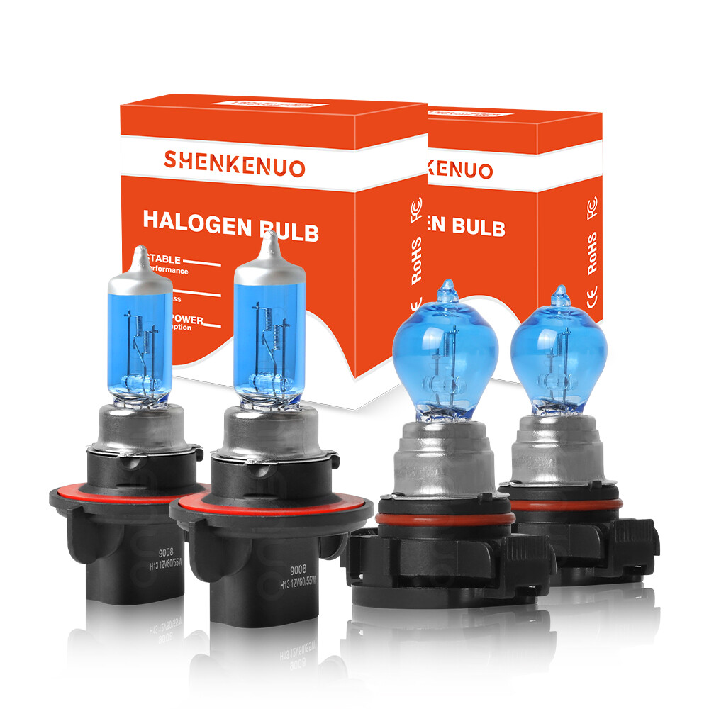 For Chevrolet Spark 2016-20 Halogen Headlight High/Low Beam Fog Lights 9008+5202