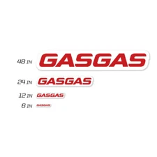 D'Cor Visuals GasGas OEM Decal, 6in. | 40-65-106