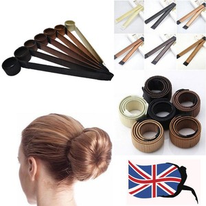 Hot Magic French Twist Hair Bun Maker Bands Easy Snap Former Diy