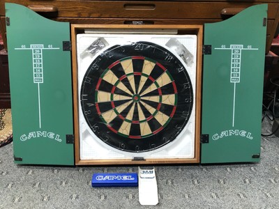 Camel Joe Dart Board Vtg Dart Board Still In Plastic Darts Never Used Either 92 Ebay