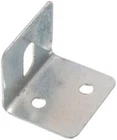 Angled Stretcher Plates Bracket BZP 25mm x 25mm x 29mm Steel Mending Brackets