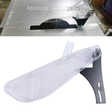 12" Table Saw Protective Cover Case Transparent Table Saw Blade Guard + Dividing