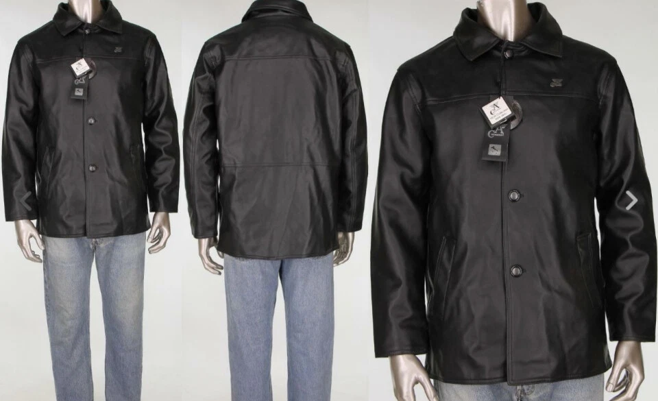 Italia Leather Outer Shell Coats for Men for Sale | Shop New