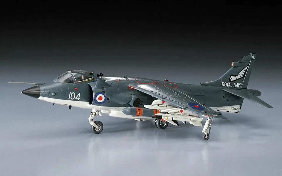 Hasegawa 00235 Sea Harrier FRS Mk.I Kit Montaggio 1/72 - Immagine 2 di 2