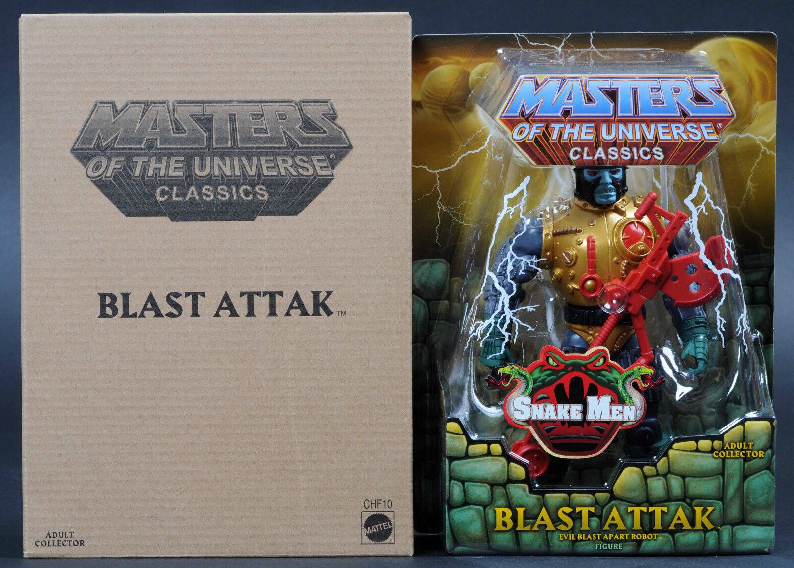 2015 MOTU Blast Attak Attack MOTUC Masters of the Universe Classics MOC