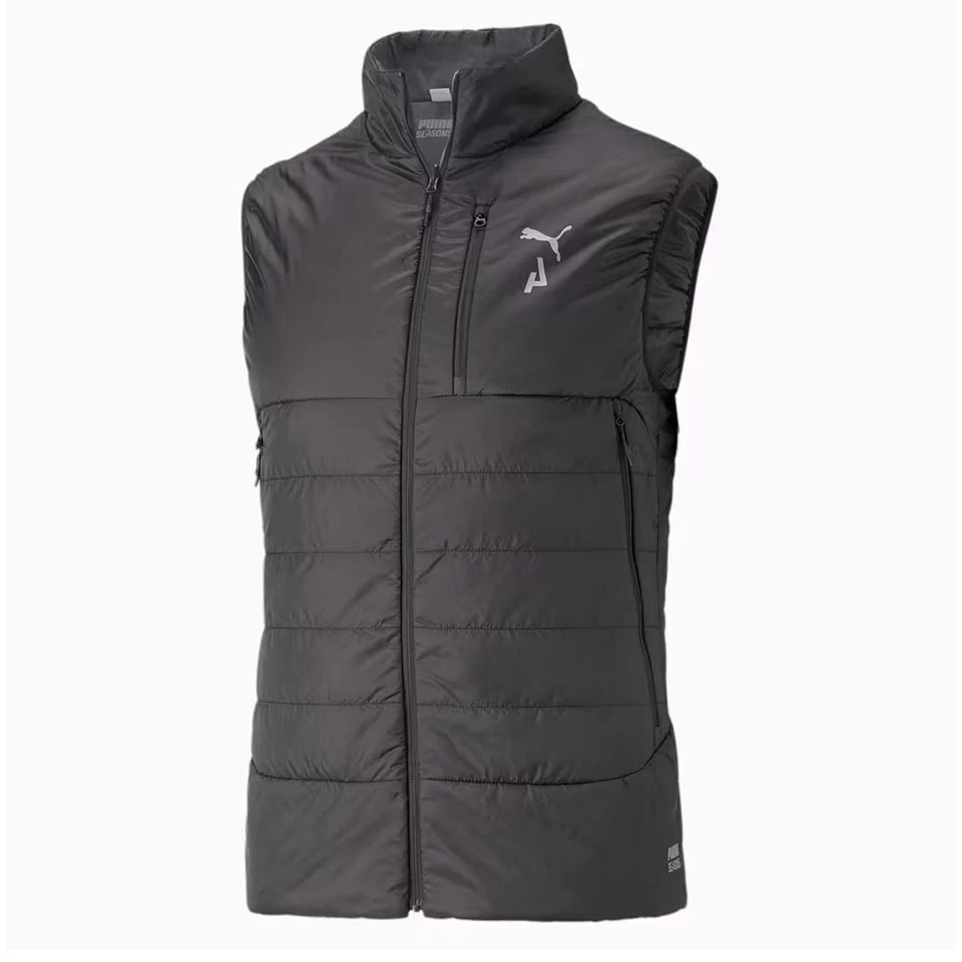 Puma Primaloft Seasons Mens Black Reversible Gilet