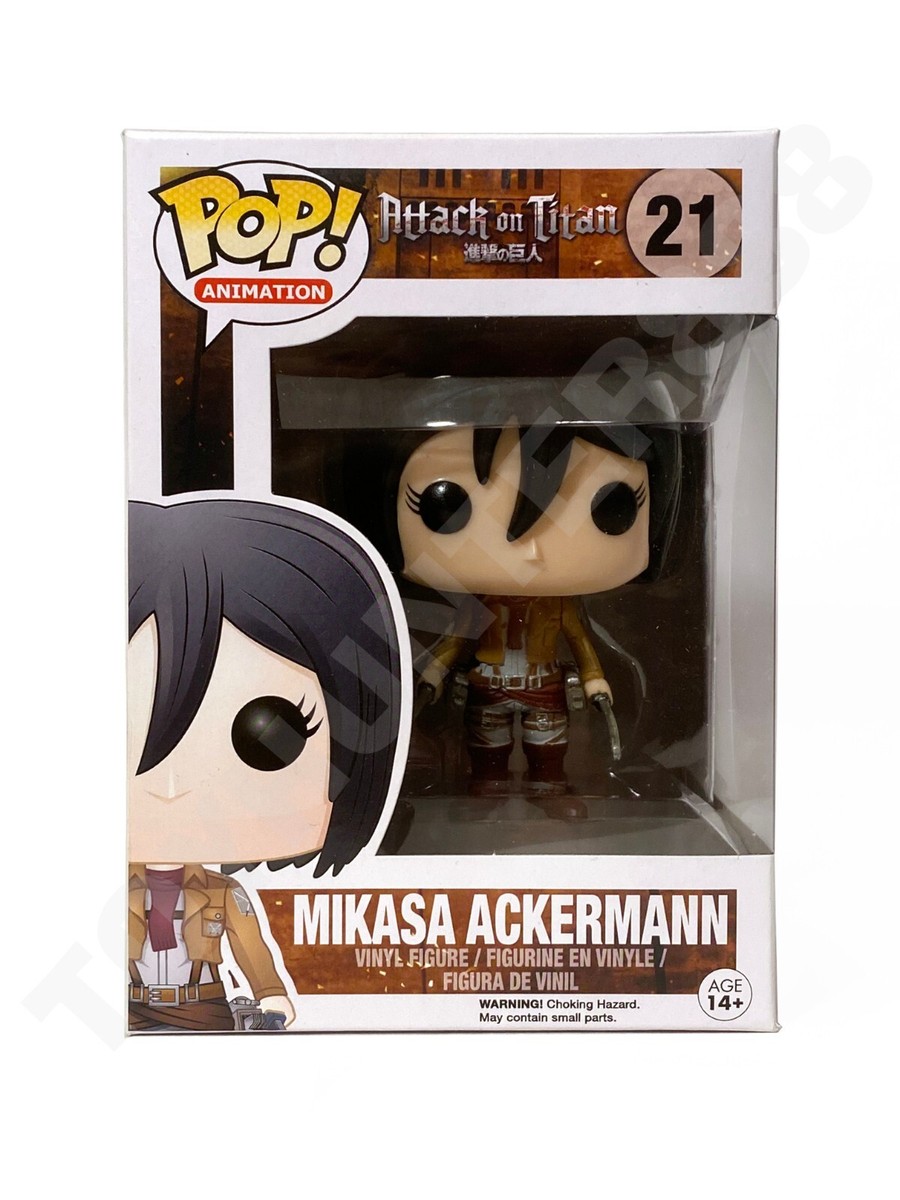Funko Pop! Attack on Titan 21 Mikasa Ackermann Vaulted/ Retired