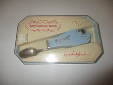 Baby's Musical Spoon by Andybrook Ltd. Oneida blue, music works