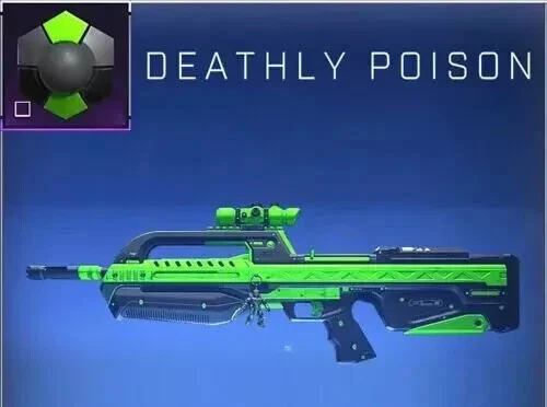 Halo Infinite Deathly Poison BR Skin - Razer Promo VERY RARE Out of print!