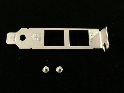 Low Profile 2U Bracket for Intel EXPI9402PT 8492MT 82576EB 82576GB HP NC360T - Picture 1 of 2