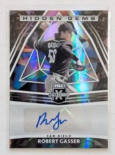 2022 Elite Extra Edition Robert Gasser Hidden Gems Black Auto #HG-RG Brewers