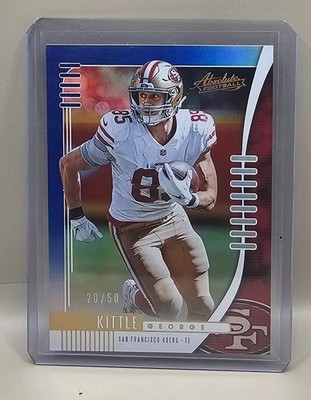 2019 Absolute Red White Blue George Kittle /50