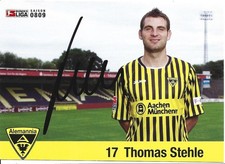 Thomas Stehle / Alemannia Aachen / 2008-2009 Season / Autograph Card