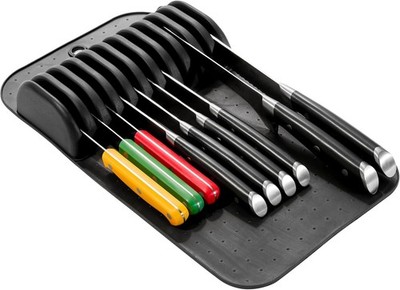 Lar Knife Mat, Soft-Grip In Der Knife Organizer for 12