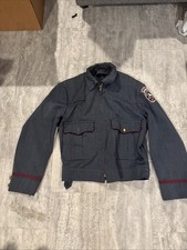 Vintage 50s U.S. Mail Letter Carrier Uniform Jacket Men's Gray Workwear