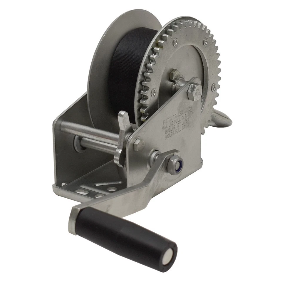 Fulton Boat Trailer Winch 142309 | 1800 lb w/ 9 Inch Handle - Image 2 of 3