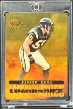 Junior Seau 1998 Topps Stars #L10 Luminaries Gold 30/50 Chargers Rare