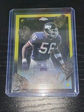 2025 Topps Chrome Lawrence Taylor Fortune 15 Yellow Refractor /275 Giants