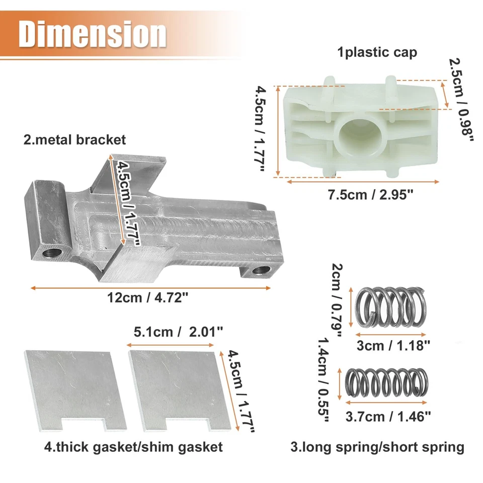 Tensor de cadena primario autoajustador M6-BT07 para Harley Davidson Dyna 2006-2017 Foto 3 de 4