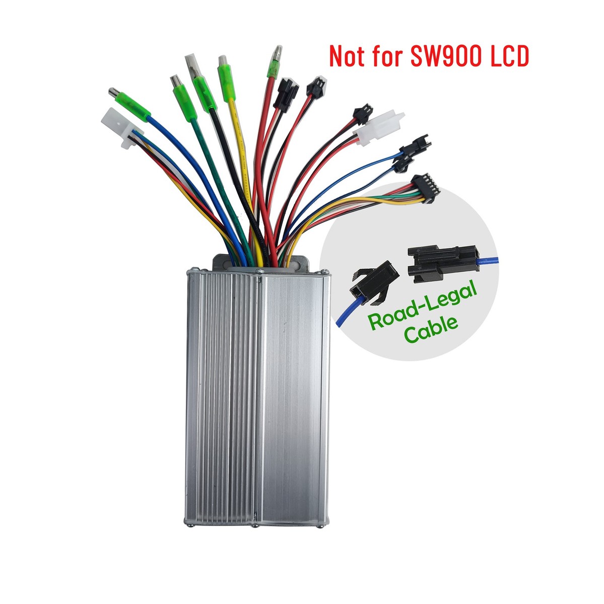 Voilamart 48V 26A Ebike Controller for 1KW /250W Electric