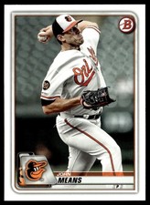 2020 Bowman John Means Baltimore Orioles #34