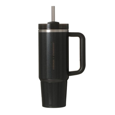 Starbucks 3-Way Stainless Steel Tumbler Stanley Pearl Black 30oz