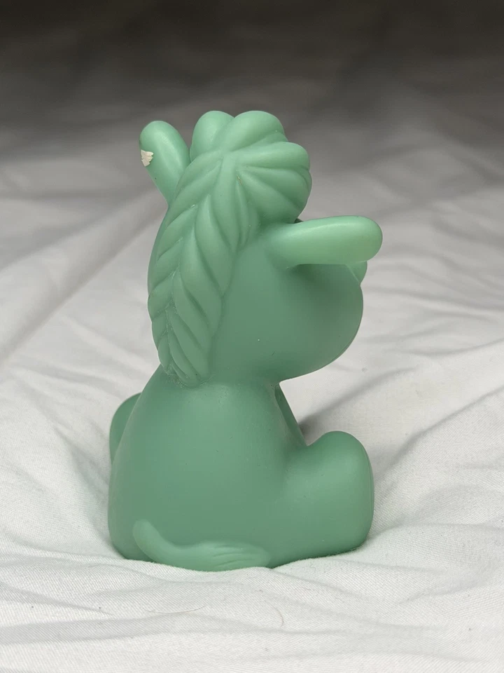 Banheira Infantino O'Toys cavalo azul pônei brinquedo de banho crianças fingem brincar - Imagem 3 de 4