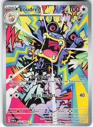 Loudred 212/182 Paradox Rift Illustration Rare