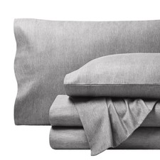 Bare Home Flannel Sheet Set Prints, 100 Cotton, Velvety Soft Heavyweight - D...