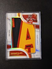 2022-23 Panini Immaculate Collection CLINT CAPELA Team Logo Letter Patch 4/5 🔥