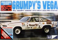 1972 Chevy Vega Pro Stock Bill Grumpy Jenkins 1:25 Mpc Model Kit Bausatz MPC877