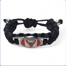 Alabama-Quassarte Tribal Town Flag Adjustable Charm Bracelet Native American
