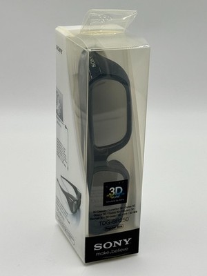 Sony Bravia TDG-BR250 Active 3D Glasses Regular Size - Black - New