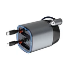 18W 4IN1 Car Charger USB Type-C Cable For Phone Fast Charge Adapter DC 12-24V