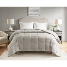 King Comforter Down Alternative All-Season Stone