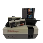 Nintendo NES-001 Video Game Console with Controllers and Mario Game Vintage 1985