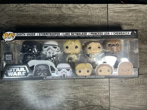 Funko Pop Star Wars 5-Pack Galactic Convention 2022 Excl.  Mint