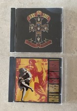 Guns N Roses 2 CD Lot Appetite For Destruction 1987 Use Your Illusion I Metsl