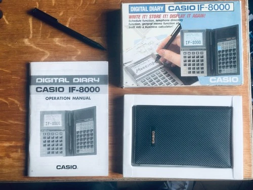 Casio IF-8000 Agenda Electronique graphique tactile 16 Ko neuf en boîte
