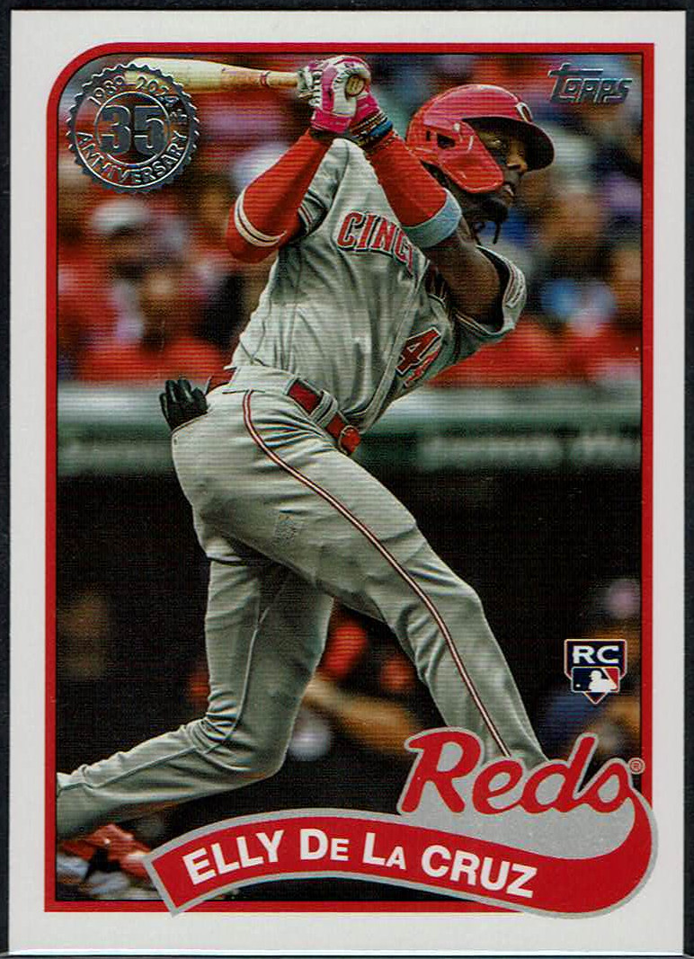 2024 Topps Series 2 - 1989 Topps Baseball Elly De La Cruz #89B2-34 (RC)